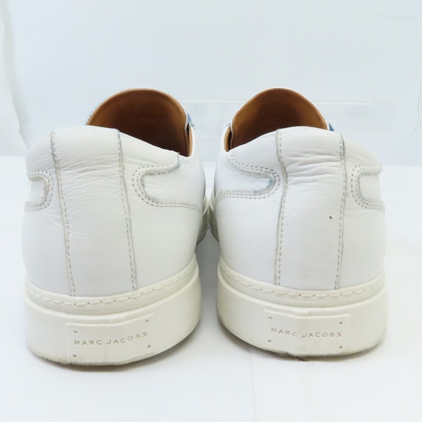 実際に弊社で買取させて頂いたMARC JACOBS/マークジェイコブス Round Toe ローカットスニーカー S87WS0204/43の画像 1枚目