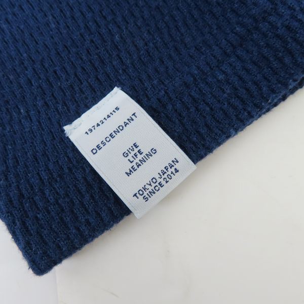 実際に弊社で買取させて頂いたDESCENDANT/ディセンダント ニット/長袖カットソー/2の画像 7枚目