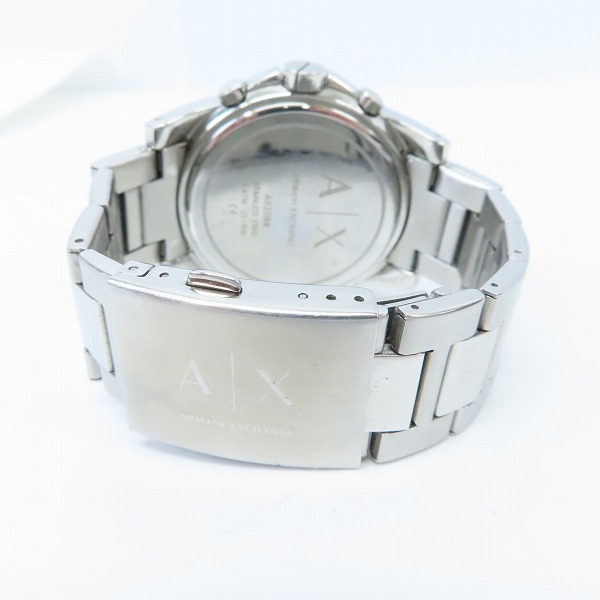 実際に弊社で買取させて頂いたARMANI EXCHANGE/アルマーニ エクスチェンジ クロノグラフ 腕時計 AX2084の画像 2枚目