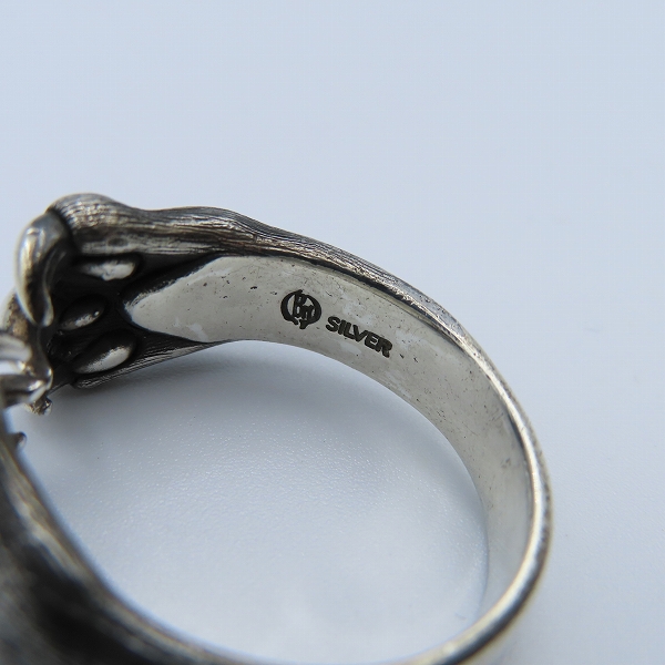 実際に弊社で買取させて頂いたBloodyMary/ブラッディマリー フィーラインリング/＃25の画像 4枚目