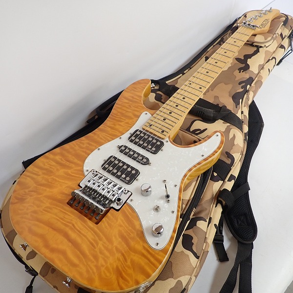 実際に弊社で買取させて頂いた★SCHECTER/シェクター SD-2-24-ASH ストラトシェイプ 日本製 ギグケース付 