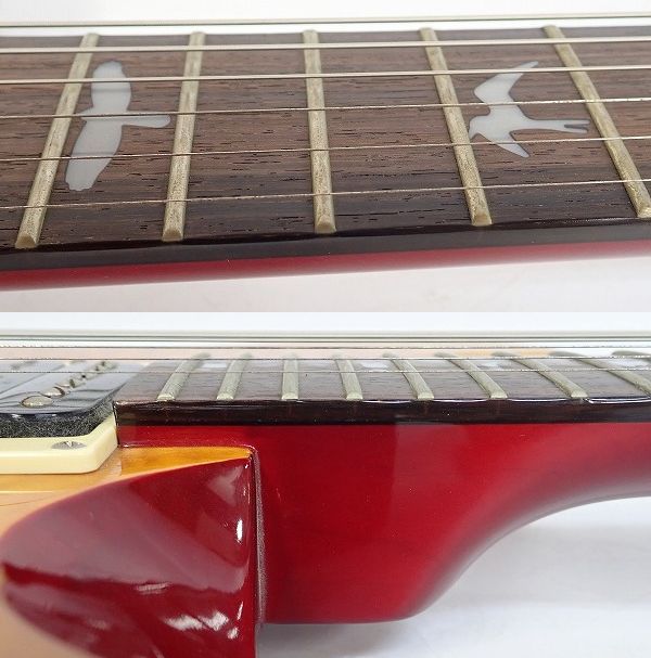 実際に弊社で買取させて頂いた★PRS/Paul Reed Smith/ポールリードスミス SE Custom 24 25th Anniversary バードインレイ ギグケース付 の画像 4枚目