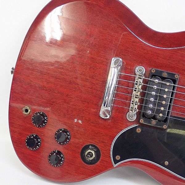 実際に弊社で買取させて頂いた★Greco/グレコ SGスタンダードType エレキギター O切れロゴの画像 6枚目