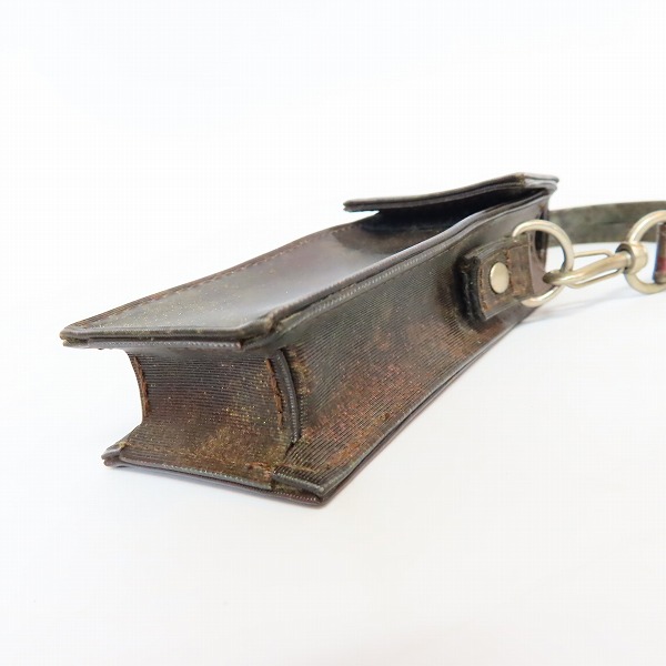 実際に弊社で買取させて頂いたJean Paul GAULTIER/ジャンポールゴルチェ 携帯ポーチ 玉虫の画像 2枚目