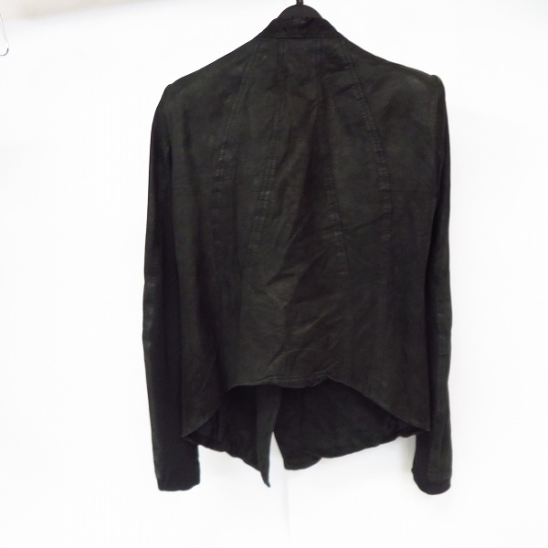 実際に弊社で買取させて頂いたHelmut Lang/ヘルムートラング シープスキン レザージャケット/Mの画像 1枚目