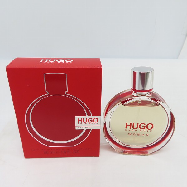 実際に弊社で買取させて頂いたHUGO BOSS/ヒューゴボス ヒューゴウーマン オーデパルファム EDP SP 50ml 香水の画像 5枚目