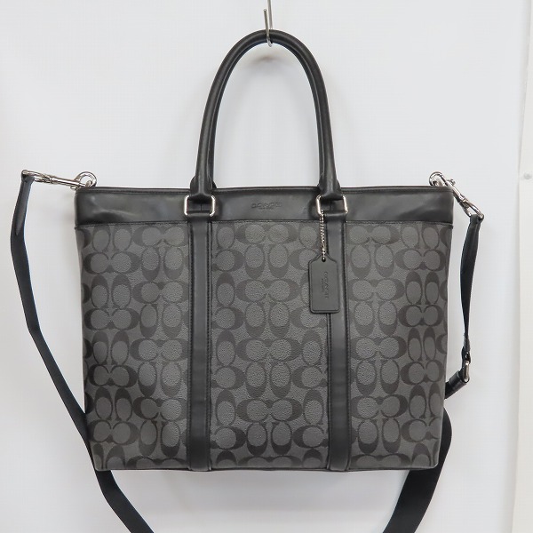 COACH/コーチ 2WAY シグネチャー ビジネスバッグ F54799の買取