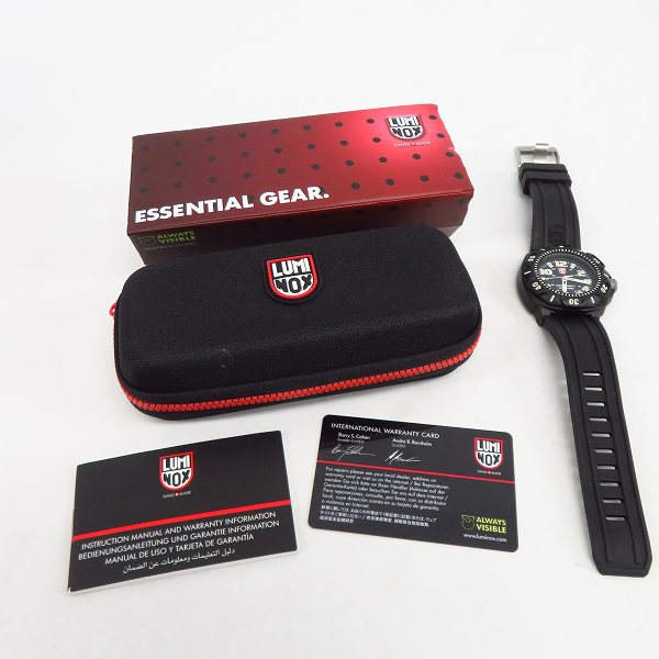 実際に弊社で買取させて頂いたLUMINOX/ルミノックス  SENTRY 0200 SERIES/0200シリーズ 腕時計の画像 7枚目