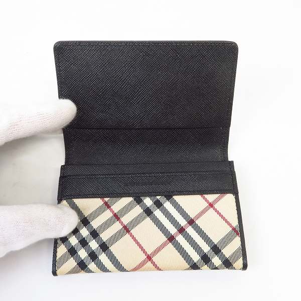 実際に弊社で買取させて頂いたBURBERRY/バーバリー チェック柄 カードケースの画像 4枚目