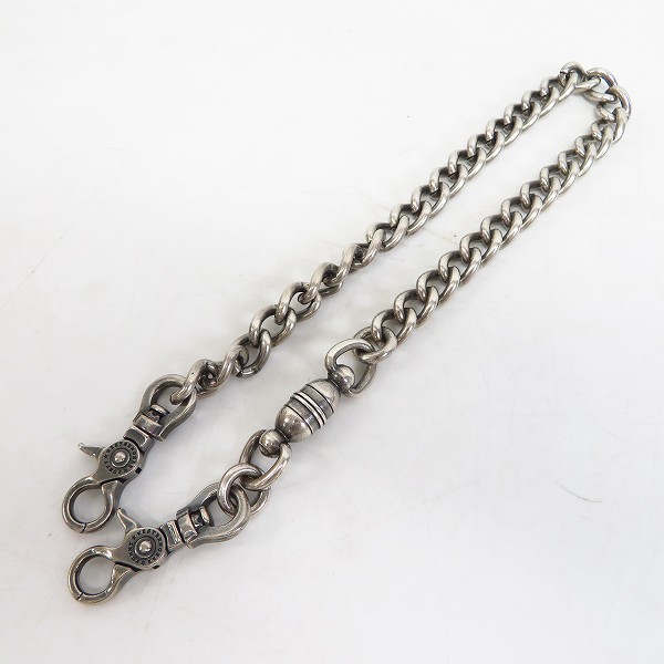 実際に弊社で買取させて頂いたFUNNY/ファニー ウォレットチェーン/コンチョ付 レザーベルトループ 2点セットの画像 3枚目