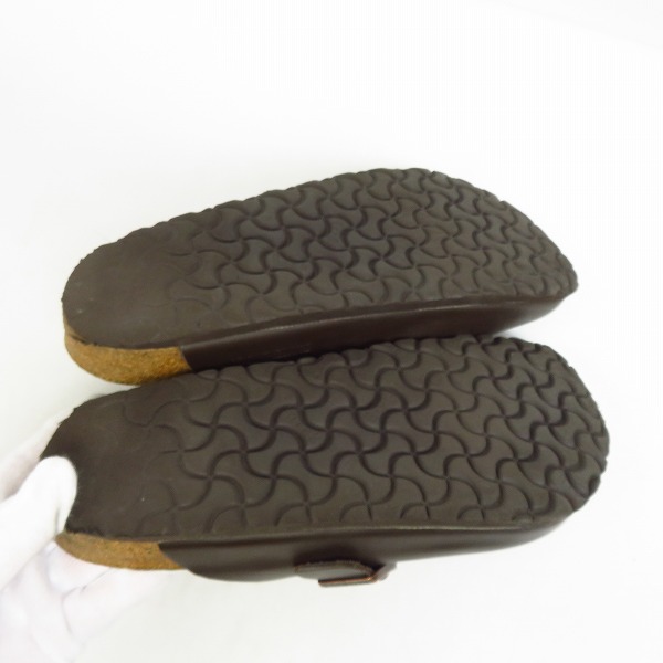 実際に弊社で買取させて頂いたBIRKENSTOCK/ビルケンシュトック BOSTON ボストン レザーサンダル 27の画像 2枚目