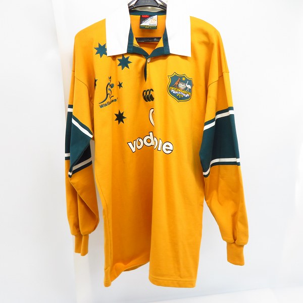 実際に弊社で買取させて頂いたCANTERBURY/カンタベリー ラグビー オーストラリア ワラビーズ ラガーシャツ/L