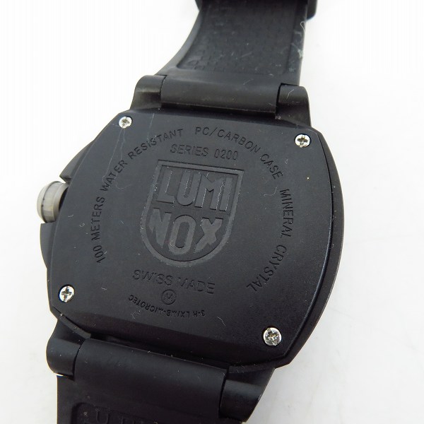 実際に弊社で買取させて頂いたLUMINOX/ルミノックス  SENTRY 0200 SERIES/0200シリーズ 腕時計の画像 3枚目