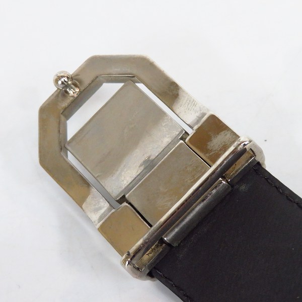 実際に弊社で買取させて頂いたGIVENCHY/ジバンシイ ロゴ バックルベルトの画像 2枚目