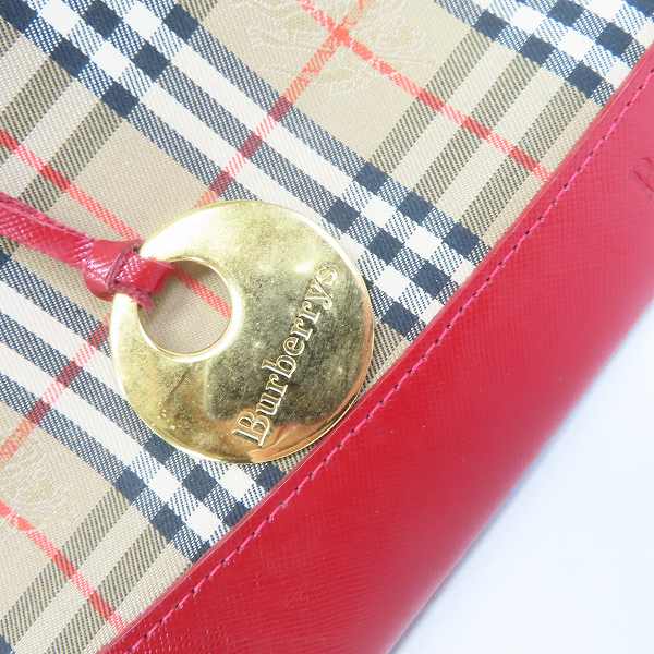 実際に弊社で買取させて頂いたBurberrys/バーバリー ノバチェック ハンドバッグの画像 7枚目