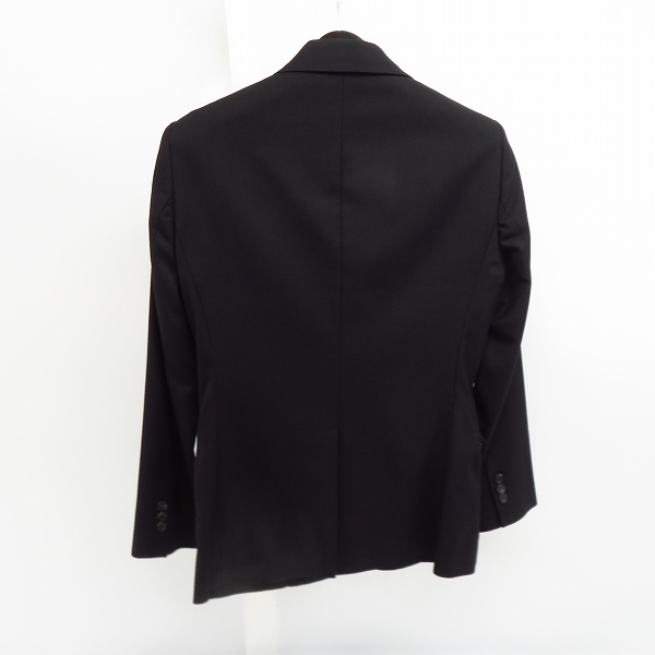 実際に弊社で買取させて頂いたLOUNGE LIZARD/ラウンジリザード 2B ジャケット ブラック/2の画像 1枚目