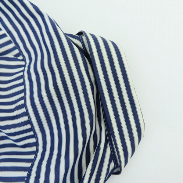 実際に弊社で買取させて頂いたEDIFICE/エディフィス 半袖/長袖 ストライプシャツ/44/48 3点セットの画像 5枚目