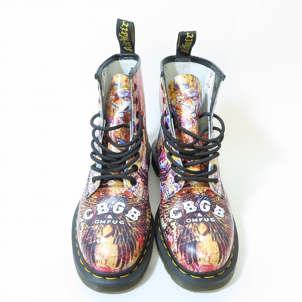 Dr.Martens×CBGB＆OMFUG/ドクターマーチン コラボ 60周年 8 EYE BOOT/8 