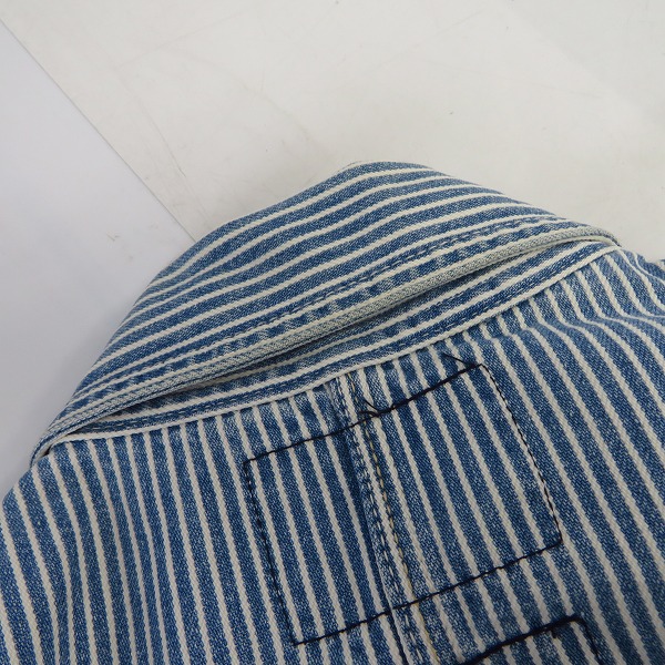 【neighborhood】ストライプカバーオール neighborhood】ストライプカバーオール