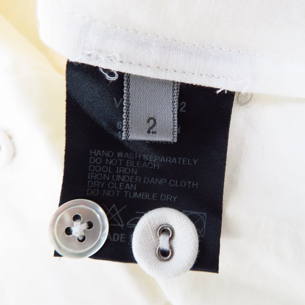 実際に弊社で買取させて頂いたThe Viridi-anne/ヴィリジアン ピンタックシャツ VI-2123-02/2の画像 3枚目