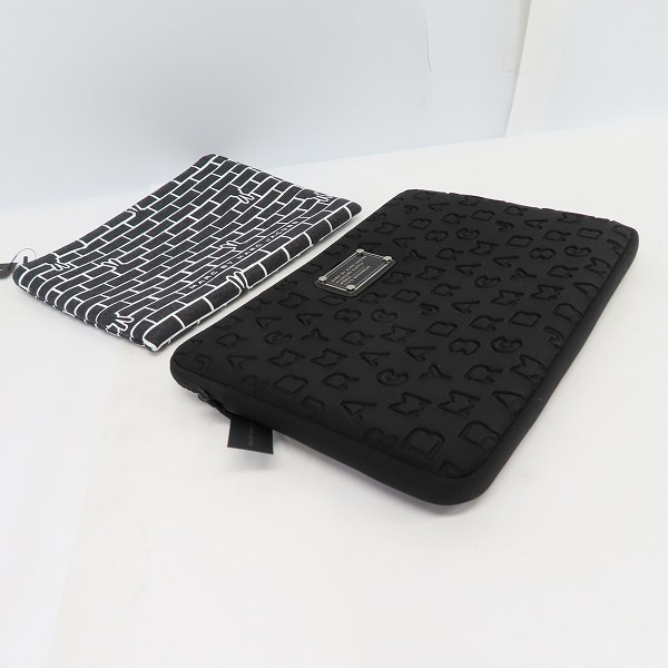 実際に弊社で買取させて頂いた【未使用】MARC BY MARC JACOBS/マークバイマークジェイコブス クラッチバッグ/タブレットケース M0001929/M6PE023 2点セットの画像 2枚目