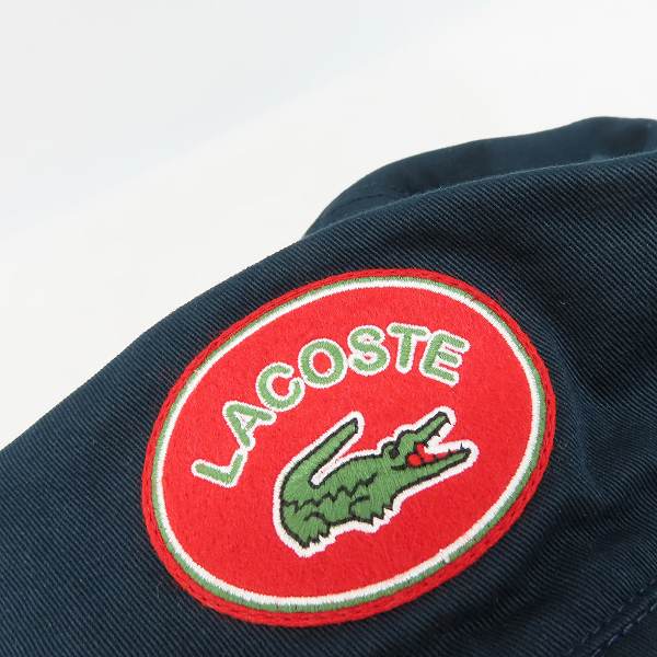 実際に弊社で買取させて頂いたLACOSTE/ラコステ EXCLUSIVE EDITION ロゴワッペン バケットハット size：59cm　の画像 7枚目