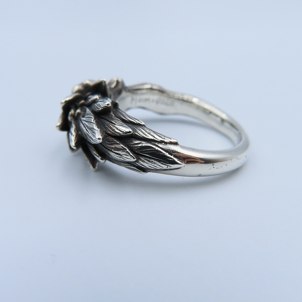 実際に弊社で買取させて頂いた【ギャラ付】BloodyMary/ブラッディマリー ミストレイトリング 寄生/＃27の画像 2枚目