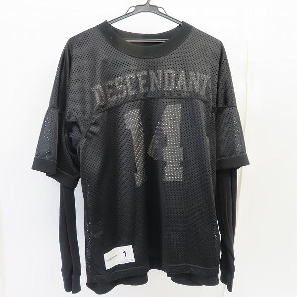 実際に弊社で買取させて頂いたDESCENDANT/ディセンダント メッシュ レイヤード 長袖カットソー/1