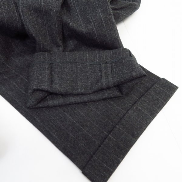 実際に弊社で買取させて頂いたBURBERRYS/バーバリーズ ラムウールダブルスーツ セットアップ/96-86-170 AB5の画像 5枚目