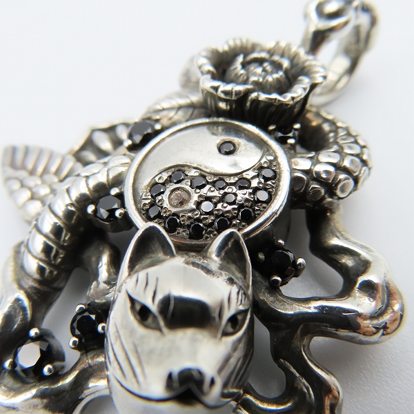 実際に弊社で買取させて頂いたBloodyMary/ブラッディマリー KAI ペンダント 太極図の画像 8枚目