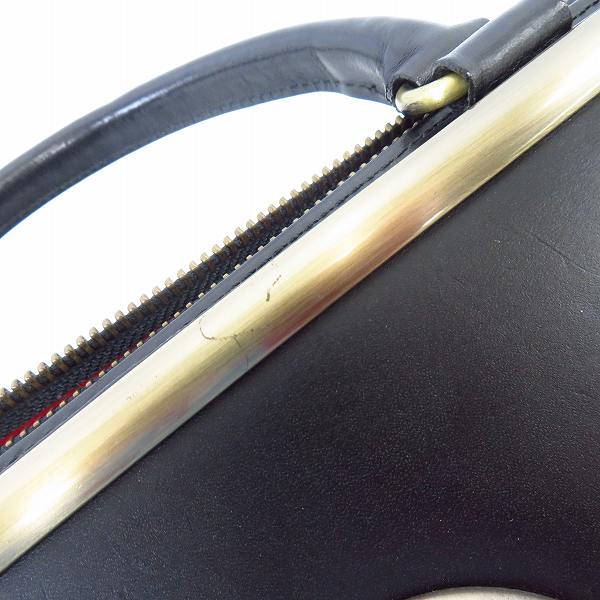 実際に弊社で買取させて頂いたJean Paul GAULTIER/ジャンポールゴルチエ ロゴ型押し ハンドバッグの画像 5枚目