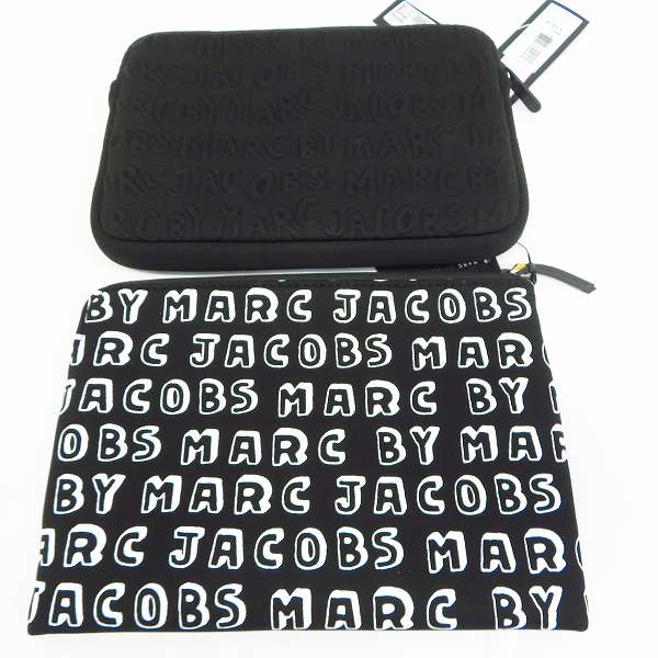 実際に弊社で買取させて頂いた【未使用】MARC BY MARC JACOBS/マークバイマークジェイコブス ミニクラッチ/ポーチ M0002302/M0003463 2点セットの画像 1枚目