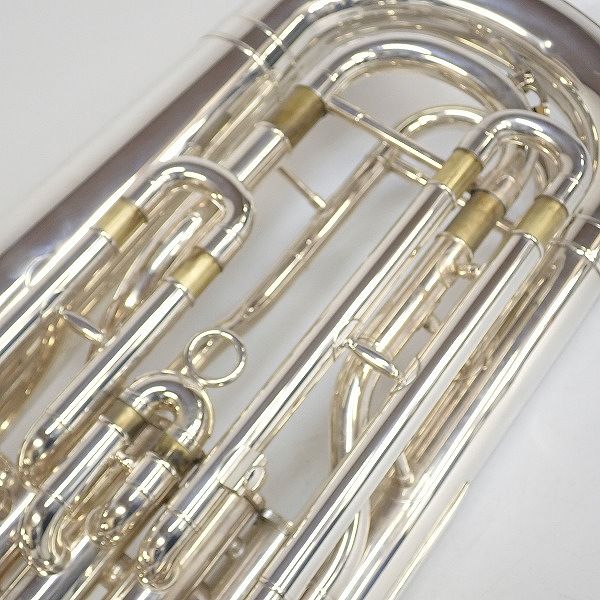 実際に弊社で買取させて頂いた★YAMAHA/ヤマハ ユーフォニアム YEP-321S/YEP321S シルバー ハードケース付 の画像 6枚目