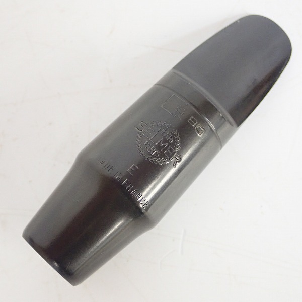 実際に弊社で買取させて頂いたH.SELMER/セルマー S80 E アルトサックス用 マウスピース 