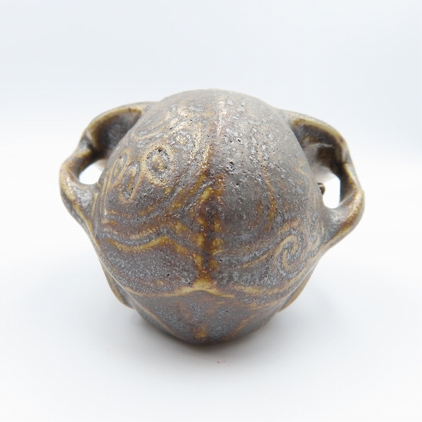 実際に弊社で買取させて頂いたBloodyMary/ブラッディマリー 2008 コレクション KAI 信楽焼 Bakeneko スカルの画像 4枚目