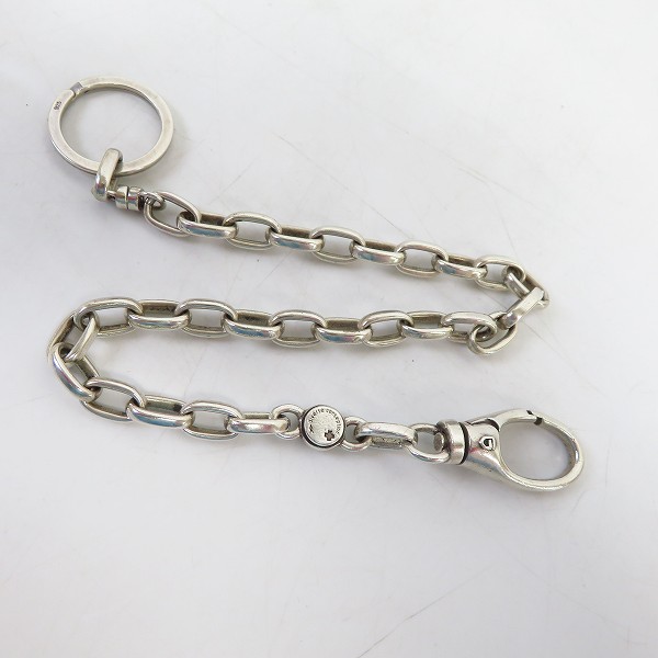 実際に弊社で買取させて頂いたGARNI/ガルニ 1クリップ ウォレットチェーン キーリング付 SV925の画像 6枚目