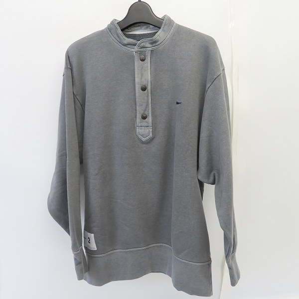 実際に弊社で買取させて頂いたDESCENDANT/ディセンダント ハーフボタン トレーナー/2