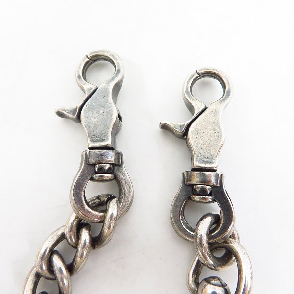 実際に弊社で買取させて頂いたFUNNY/ファニー ウォレットチェーン/コンチョ付 レザーベルトループ 2点セットの画像 2枚目