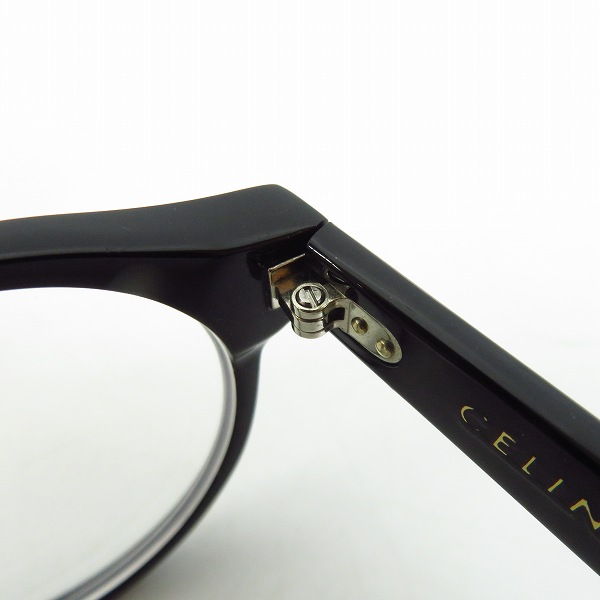 実際に弊社で買取させて頂いたCELINE/セリーヌ 眼鏡/メガネ アイウェア フレーム CL50008I 001の画像 6枚目