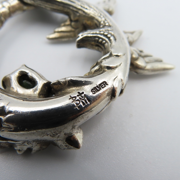 実際に弊社で買取させて頂いた【ギャラ付】BloodyMary/ブラッディマリー ワールドプール ペンダント/グリーントルマリンの画像 7枚目