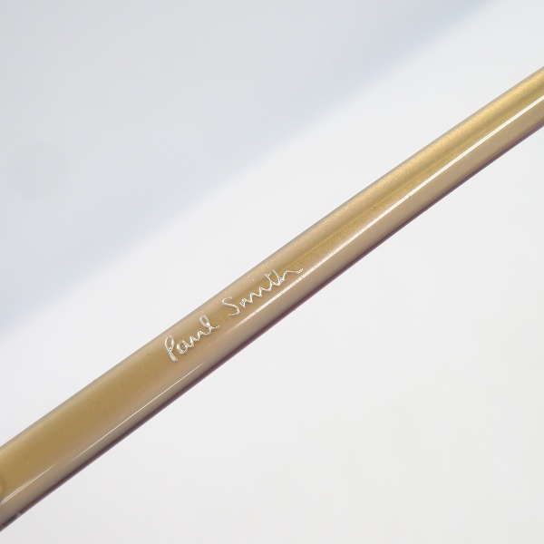 実際に弊社で買取させて頂いたPaul Smith/ポールスミス 眼鏡/メガネフレーム PS-232 VL/GDの画像 5枚目