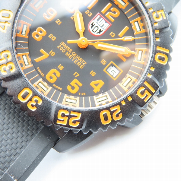 実際に弊社で買取させて頂いたLUMINOX/ルミノックス NAVY SEAL COLORMARK 3050 SERIES Ref.3059【動作未確認】の画像 6枚目
