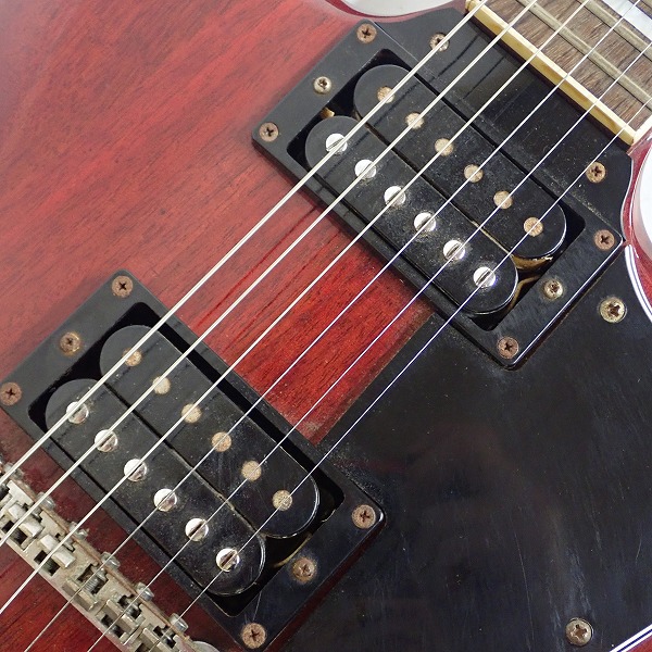 実際に弊社で買取させて頂いた★Greco/グレコ SGスタンダードType エレキギター O切れロゴの画像 4枚目