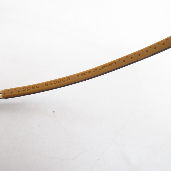 実際に弊社で買取させて頂いたSPEC ESPACE/スペックエスパス 度入り眼鏡 ES-7087の画像 4枚目