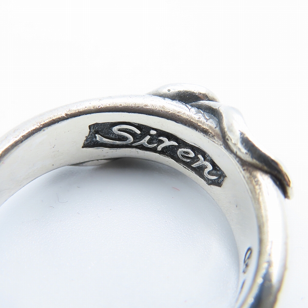 実際に弊社で買取させて頂いたBloodyMary/ブラッディマリー  Siren サイレン マーメイドフィン リング/＃28の画像 6枚目