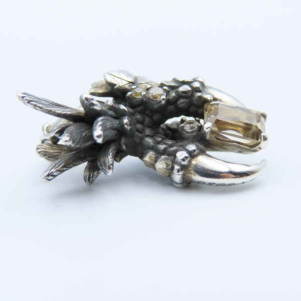 実際に弊社で買取させて頂いた【ギャラ付】BloodyMary/ブラッディマリー グロウペンダント w/アッシュカラークォーツ×ホワイトトパーズの画像 3枚目