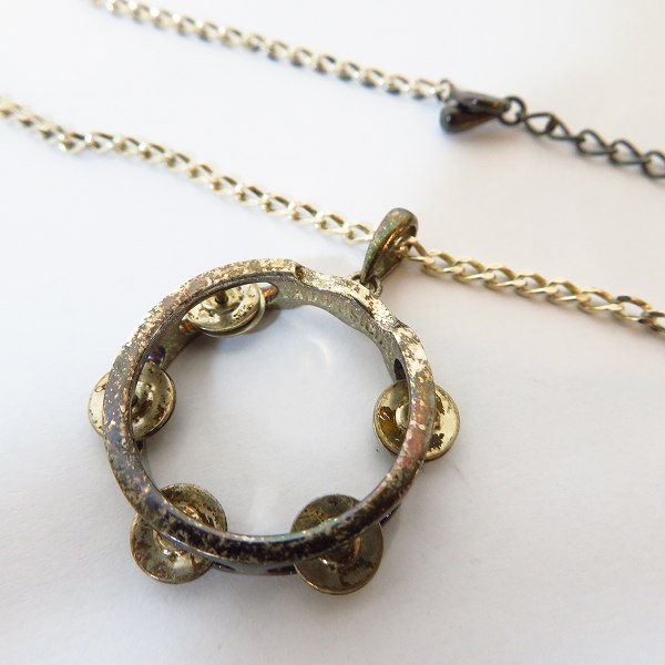 実際に弊社で買取させて頂いたLAD MUSICIAN/ラッドミュージシャン TAMBOURINE NECKLACE タンバリンネックレス