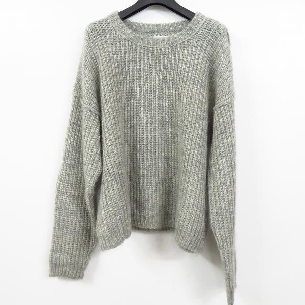 実際に弊社で買取させて頂いたDISCOVERED/ディスカバード KID MOHAIR KNIT/キッドモヘアニット グレー size：S