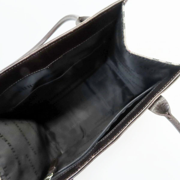 実際に弊社で買取させて頂いたBURBERRY/バーバリー ノバチェック ハンドバッグ トートバッグ キャンバス レザーの画像 5枚目