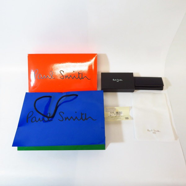 実際に弊社で買取させて頂いたPaul Smith/ポールスミス オールドレザー 4連キーケース ブラック P482の画像 8枚目